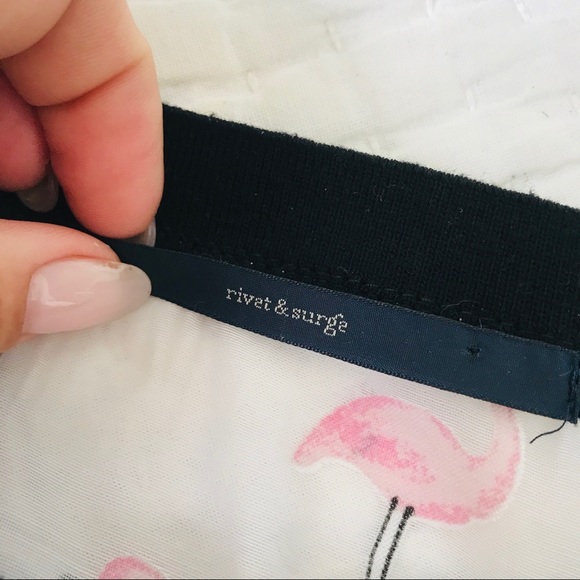 Rivet and Surge Flamingo Top - Picture 4 of 4